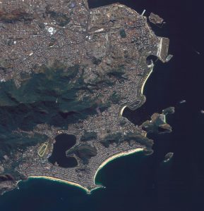 Río de Janeiro, Brasil. Imagen Deimos-2 de UrtheCast