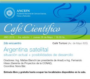 Café Científico - Invitación