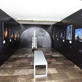 Exposición sobre el Sistema Satelital Mexicano