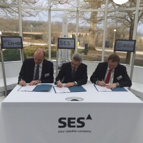 Contrato Firmado por SES OHB ESA para el desarrollo de satélites de propulsión eléctrica