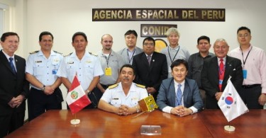 Encuentro entre representantes de KARI y CONIDA