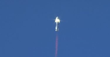 Prueba de la cápsula de escape de Blue Origin