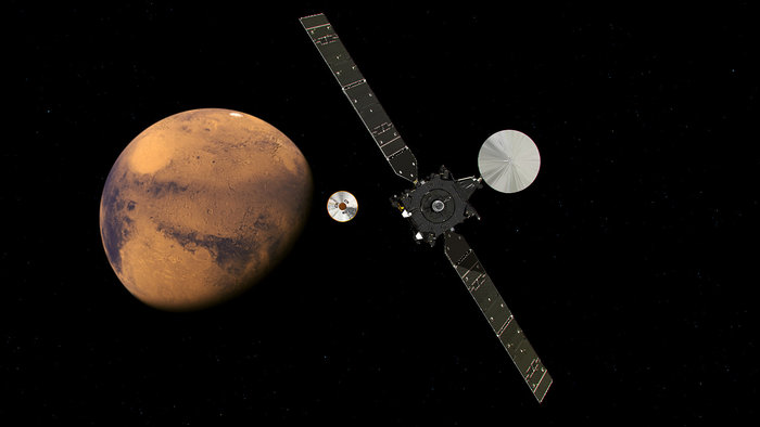 Llegada de ExoMars a Marte