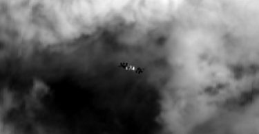 Landsat-8 captó la ISS