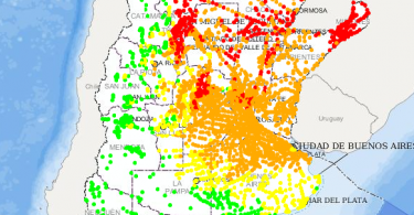 Mapa de riesgo ambiental de dengue