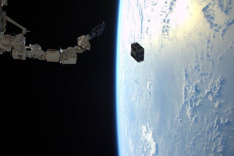 Fotografía tomada desde la Estación Espacial Internacional