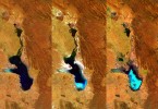 Evaporación del Lago Poopó en Bolivia, visto por Proba-V de la ESA