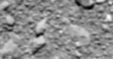 última imagen de Rosetta sobre el cometa