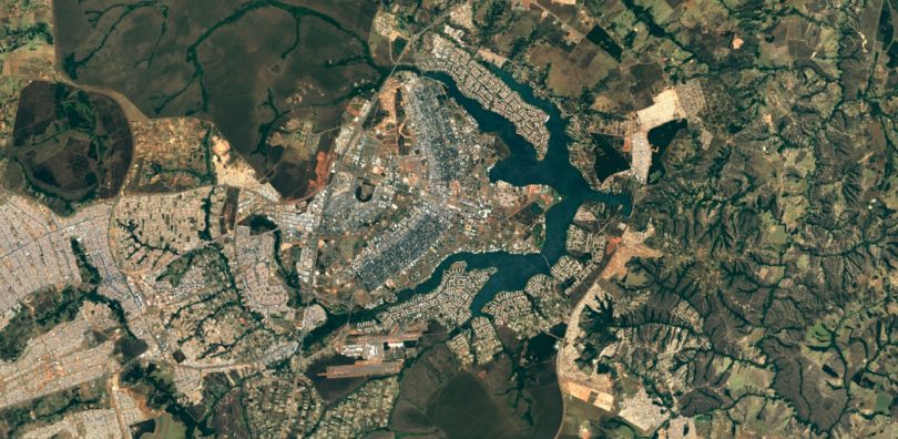 Brasilia por Landsat-8
