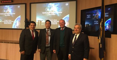 Reunión entre NASA y Agencia Espacial Mexicana por Cooperación