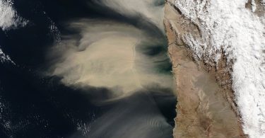 Tormenta de Arena en Chile