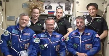 Tripulación de la Expedición 49 a bordo de la ISS