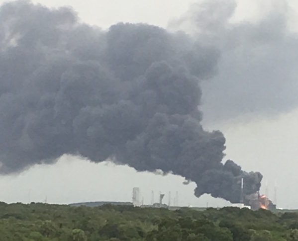 Explosión de Falcon 9