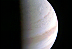 Jupiter desde la Juno Cam el 27 de agosto de 2016