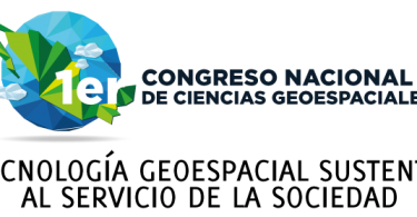 Logo del Primer Congreso Nacional de Ciencias Geoespaciales