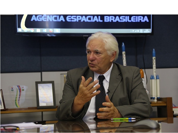 José Raimundo Coelho, presidente de la agencia espacial del Brasil