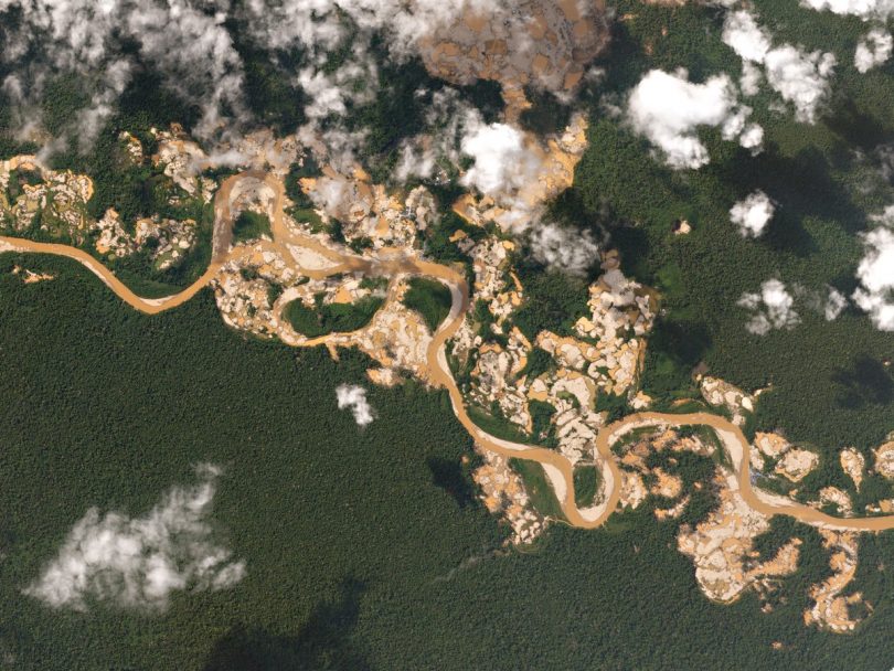 Minería ilegal en el Amazonas Peruano