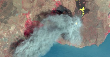 Erupción del Volcán Motombo en Nicaragua, enero 2016. ASTER