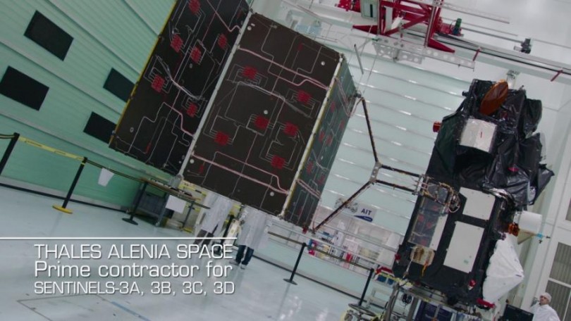 Thales Alenia Space es la contratista principal de nuevos satélites Sentinel